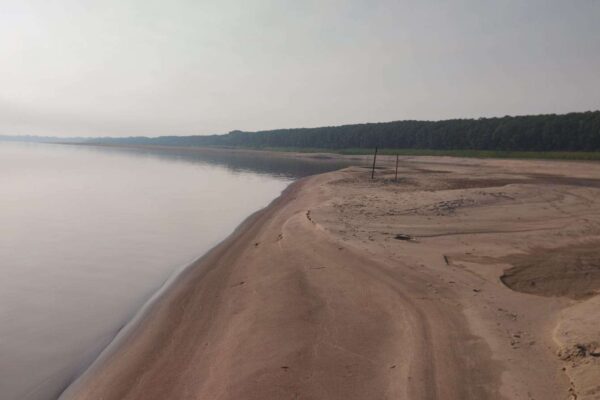 Nível do rio Madeira continua baixando e Defesa Civil Municipal intensifica monitoramento e mapeamento das famílias ribeirinhas