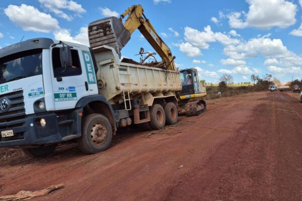 Governo de Rondônia atende solicitação do deputado Jean Oliveira e inicia obra de pavimentação asfáltica na Linha 208 em Nova Estrela