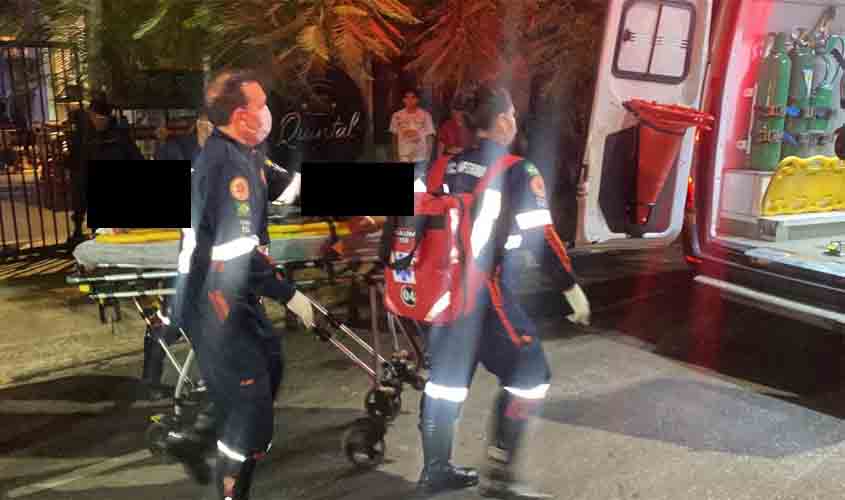 Homem leva tiros no centro de Porto Velho
