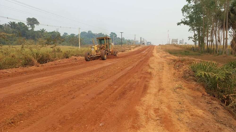 Alan Queiroz requer melhoria das estradas no KM 07 da RO-420, em Buritis