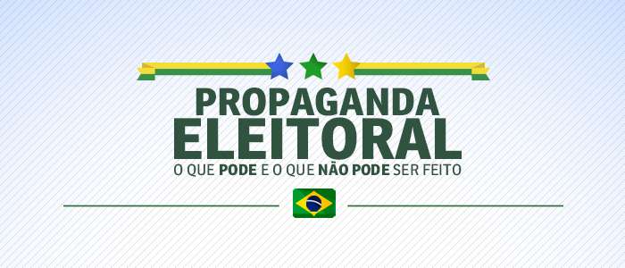 Campanha eleitoral: o que pode e o que não pode nas ruas e na internet