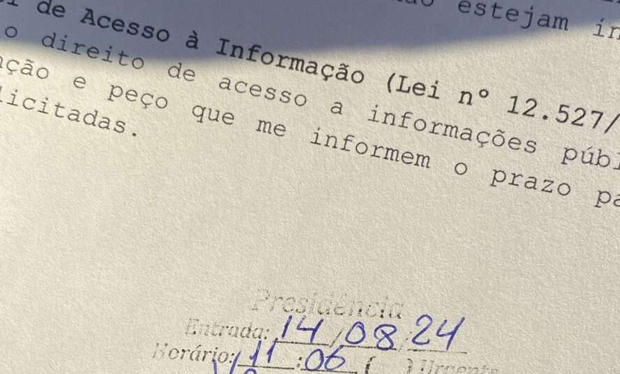 Revista protocola solicitação de informações pela falta de transparência da Câmara de Vereadores de Porto Velho