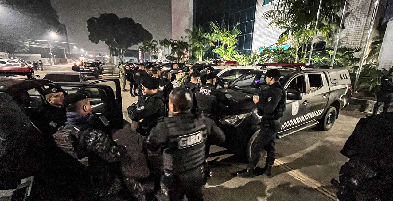 Megaoperação do MP e forças de segurança com 350 policiais mira grupos criminosos