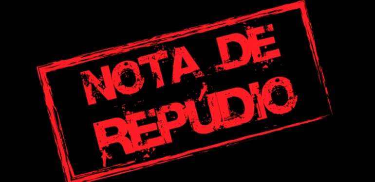 Nota de repúdio contra o cerceamento da imprensa de fazer o seu trabalho