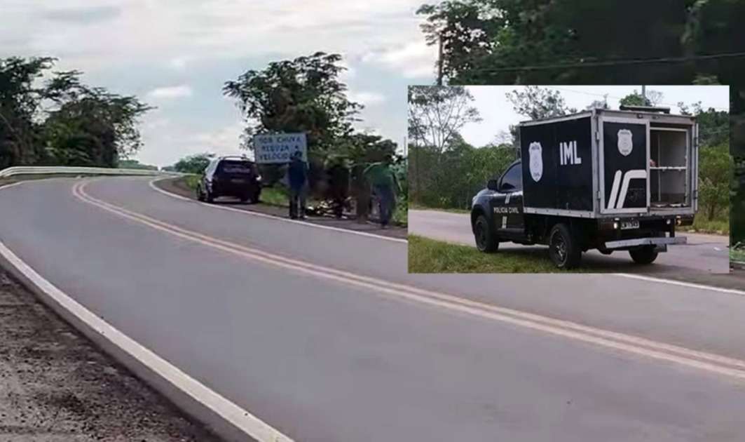 Motociclista perde a vida em grave colisão entre duas motos na BR-364, em Rondônia