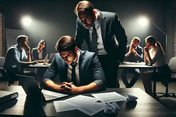 Peso do Assédio Moral e quando o ambiente de trabalho se torna insuportável