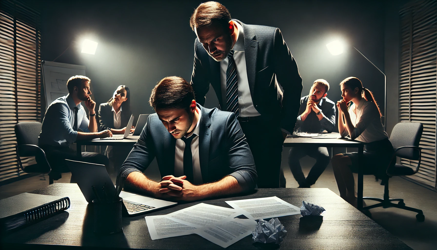 Peso do Assédio Moral e quando o ambiente de trabalho se torna insuportável