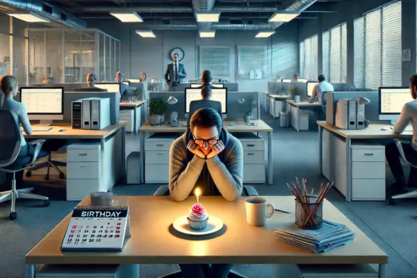 Chefe você esqueceu a data do meu aniversário