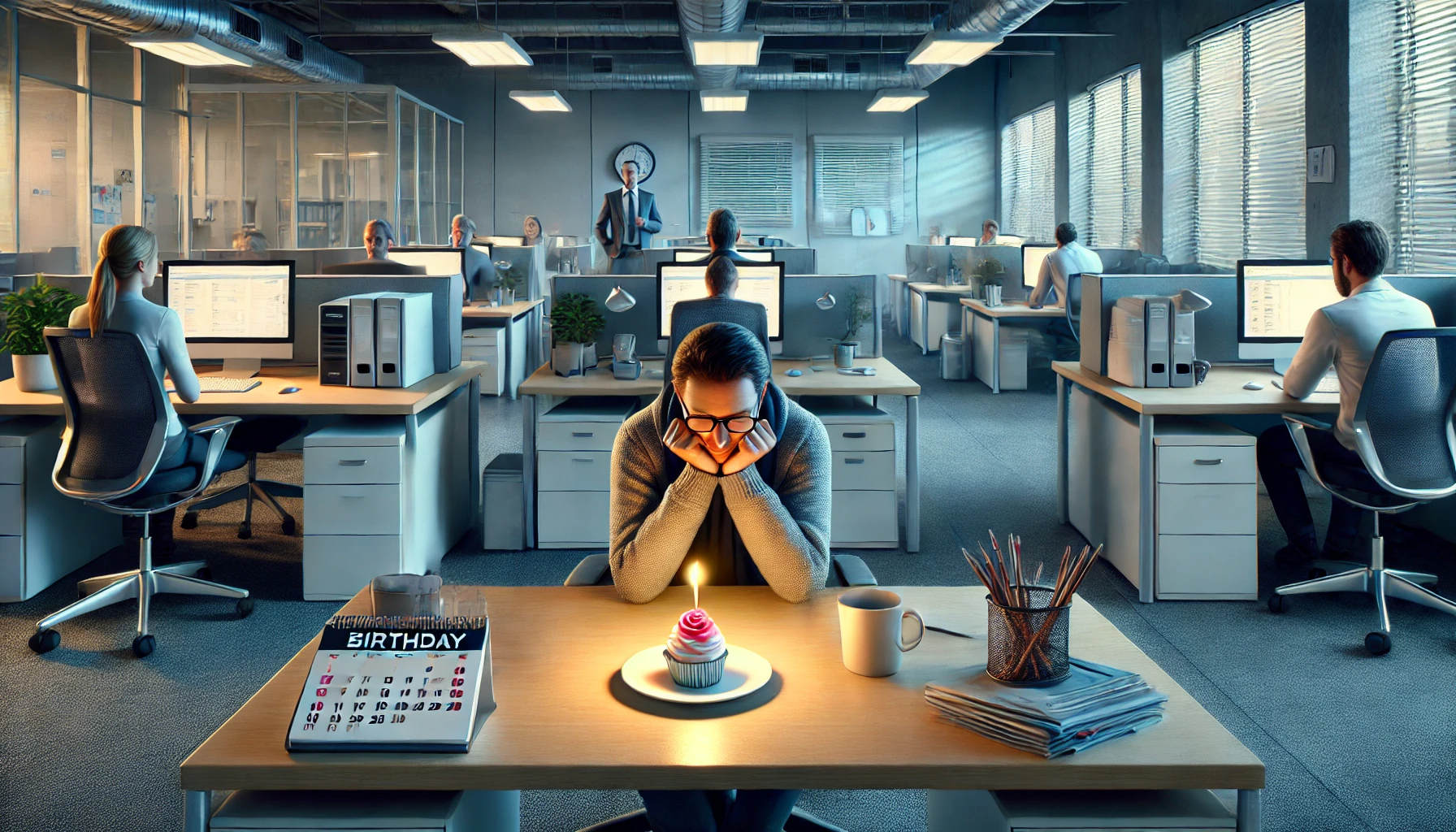 Chefe você esqueceu a data do meu aniversário