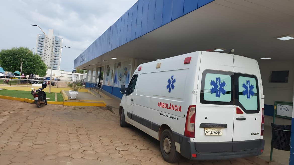 Tragédia em Vilhena: avô atropela acidentalmente a neta de 1 ano e 5 meses; criança morreu no hospital