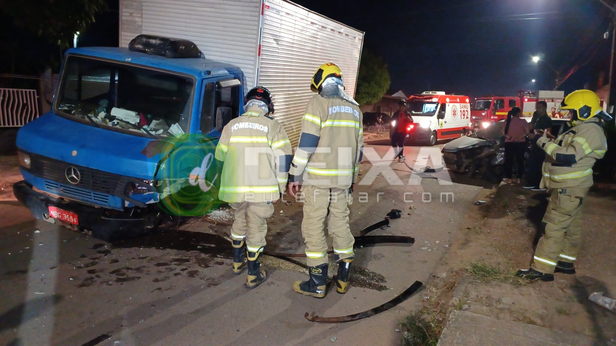 Porto Velho: grave acidente na zona leste de Porto Velho deixa dois feridos