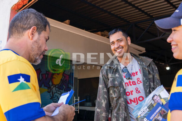 Nilton Souza leva Ação Onda Amarela ao bairro Ulisses Guimarães e celebra seis meses de mandato com população