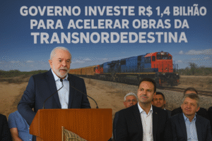 Governo investe R$ 1,4 bilhão para acelerar obras da Transnordestina até 2025