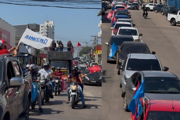 Professores de Rondônia mobilizam Porto Velho com buzinaço
