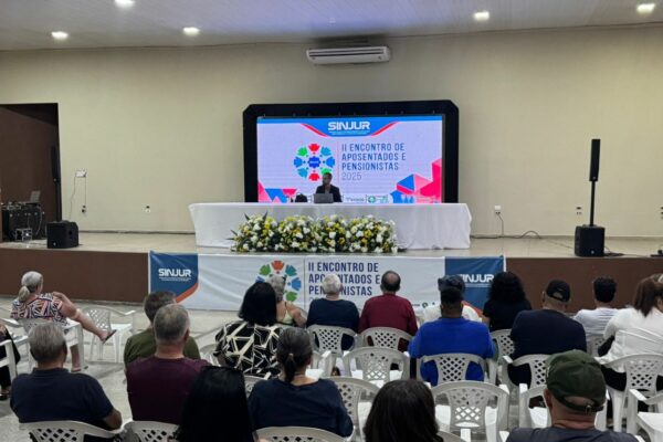 II Encontro do SINJUR reúne aposentados e pensionistas em Rondônia