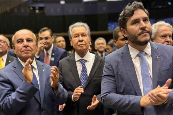 Aparício e Maurício Carvalho fortalecem presença de Rondônia na festa dos 20 anos do Republicanos