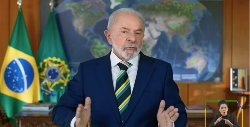 Lula defende soberania em pronunciamento de 7 de Setembro