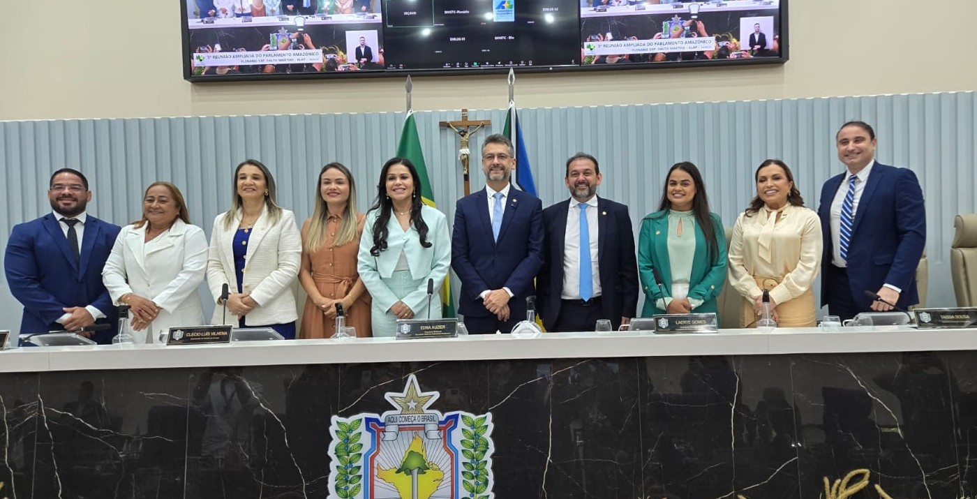 Laerte Gomes defende produção econômica unida à preservação na 3ª Reunião Ampliada do Parlamento Amazônico