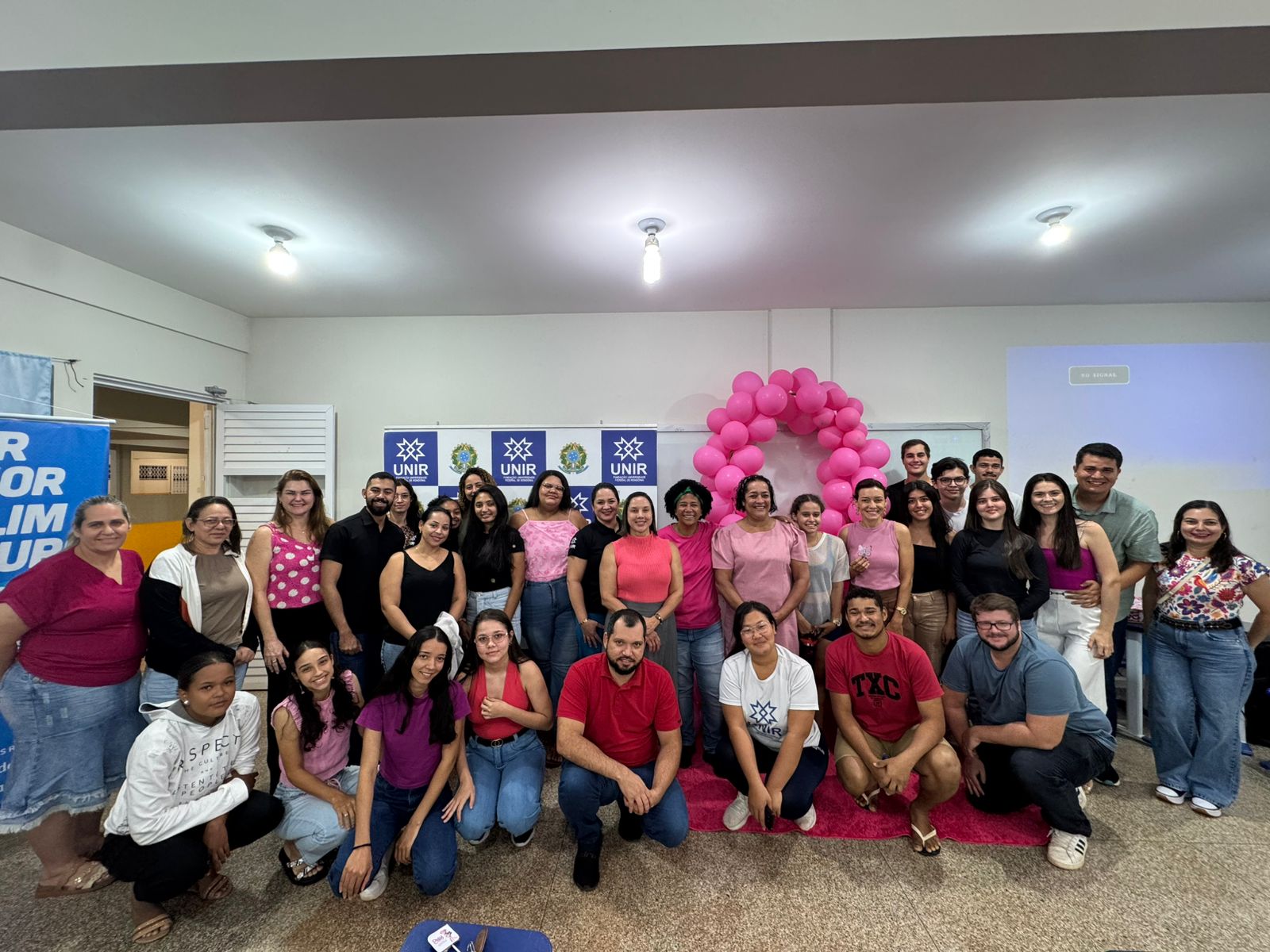 Deputada Sílvia Cristina faz palestra do Outubro Rosa na Unir em Rolim de Moura