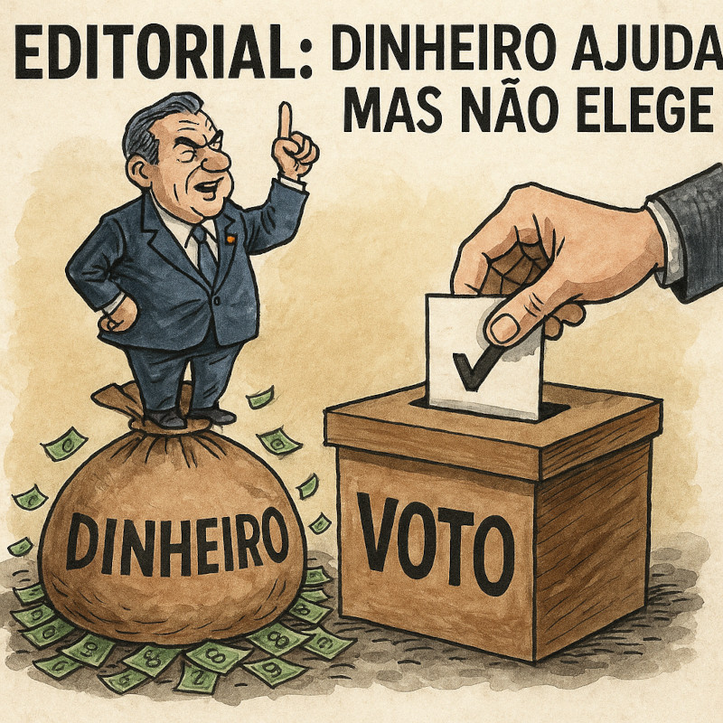 Editorial: dinheiro ajuda, mas não elege: os bastidores da política em Rondônia