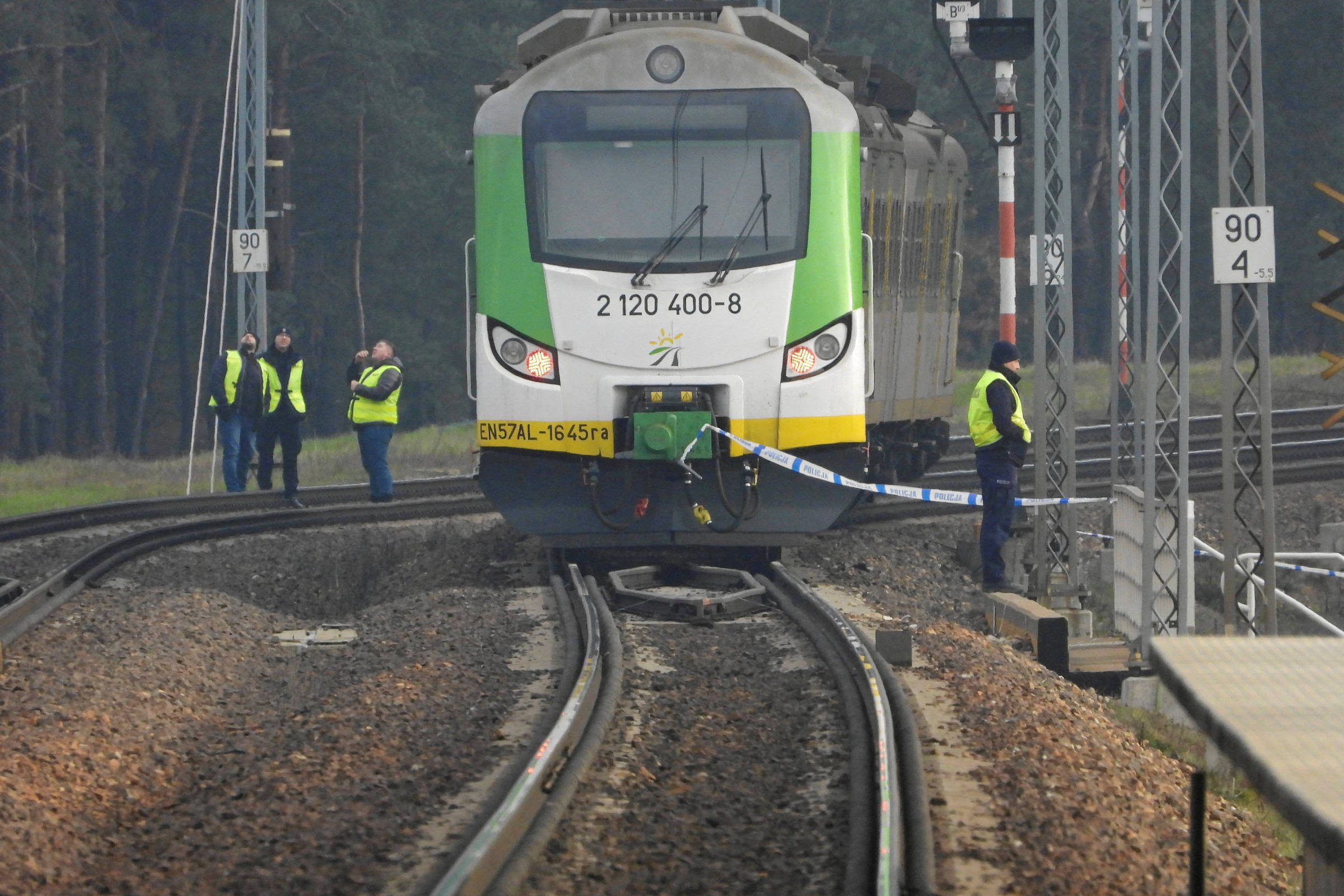 Sabotagem em ferrovia da Polônia eleva tensão com a Rússia
