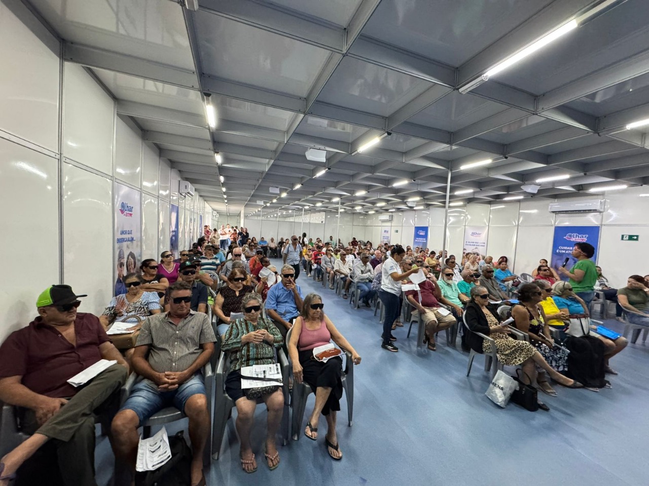 Sílvia Cristina acompanha programa Olhar de Amor, que realizou com sucesso 5.600 cirurgias de catarata