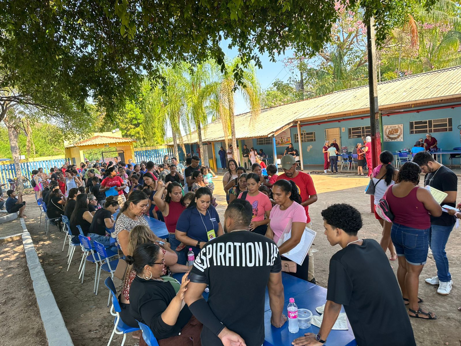 Mutirão vai reunir saúde, documentos e cuidados pessoais na Escola Chapeuzinho Vermelho