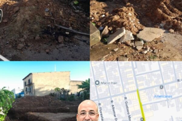 Vereador Gedeão Negreiros cobra continuidade de obra no Bairro Tancredo Neves