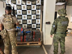 PF e BPFRON apreendem 10 quilos de cocaína em operação na fronteira de Rondônia