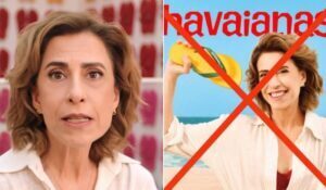 Propaganda da Havaianas com Fernanda Torres provoca reação nas redes e vira alvo de boicote