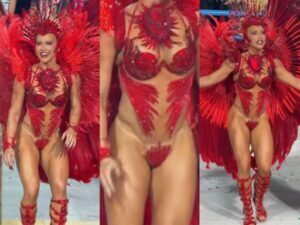 Virgínia Fonseca: Estreia na Grande Rio teve brilho, tensão e ajuste em plena avenida