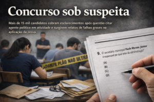 Denúncia sobre prova da Câmara de Porto Velho levanta dúvidas graves sobre impessoalidade e respeito aos candidatos