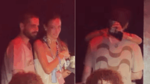 João Silva e Aninha Nóbrega são vistos juntos na Sapucaí