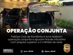 “Operação Conjunta” investiga fraude tributária e aponta prejuízo superior a R$ 2 milhões