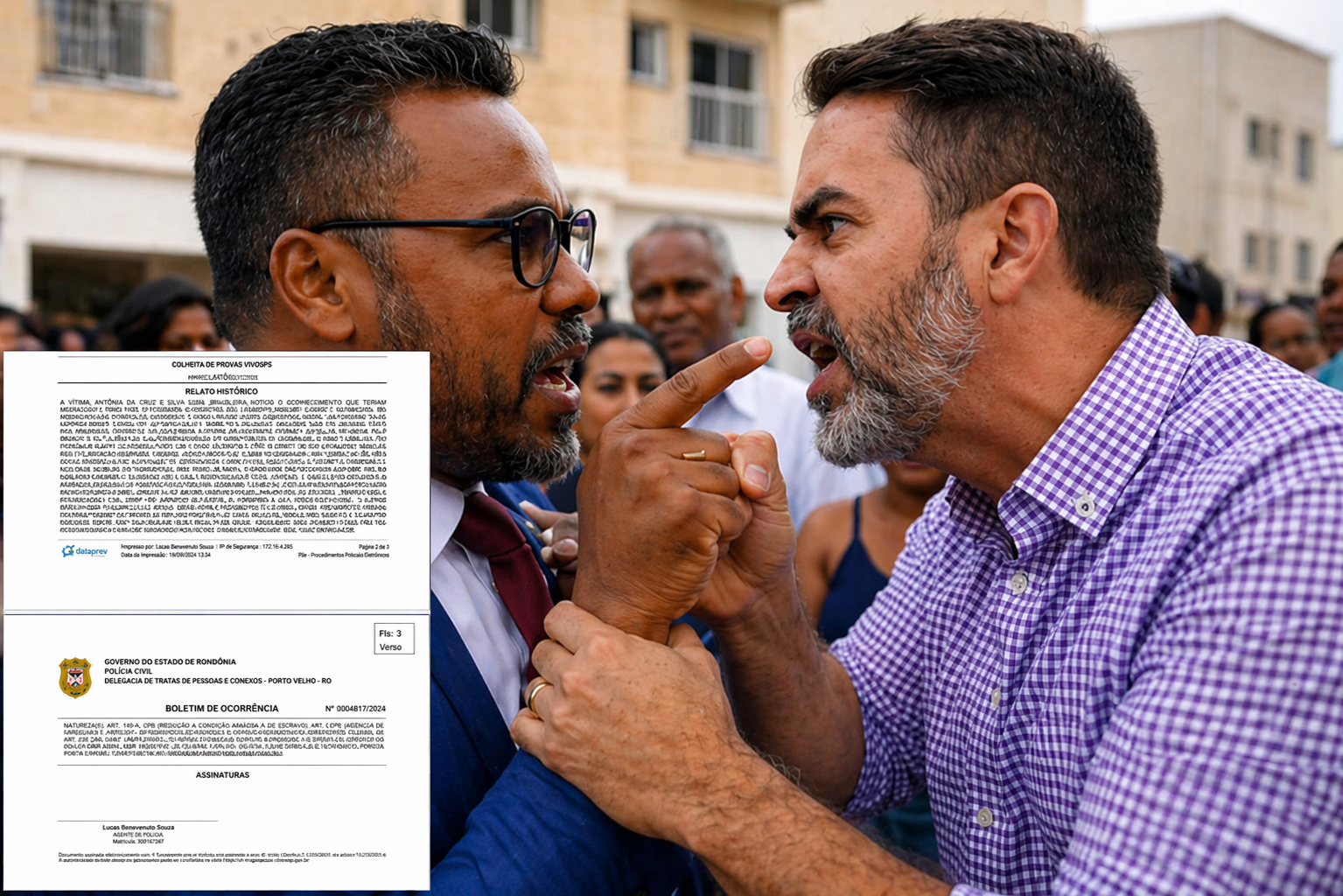 www.deixaeutefalar.com.br Prefeito Léo Moraes proíbe discurso de vereador em entrega de casas em Porto Velho