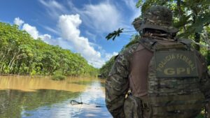 PF e IBAMA deflagram operação Iterum III contra o garimpo ilegal no Rio Madeira/RO