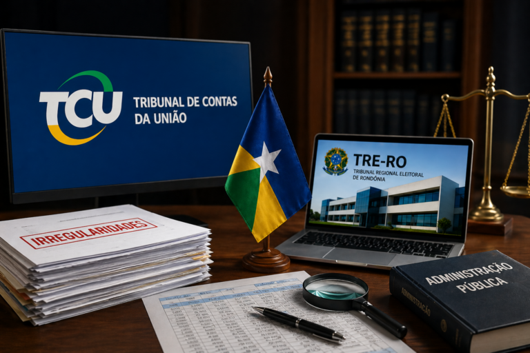 Corte de vantagens pressiona ajustes administrativos no TRE de Rondônia após análise do TCU