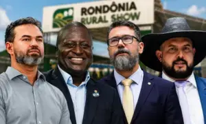 Bruno Bolsonaro Scheid recebe deputados do PL na Rondônia Rural Show