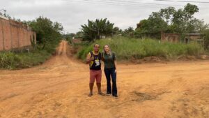 Sofia Andrade cobra e prefeitura inicia obras no bairro Planalto II