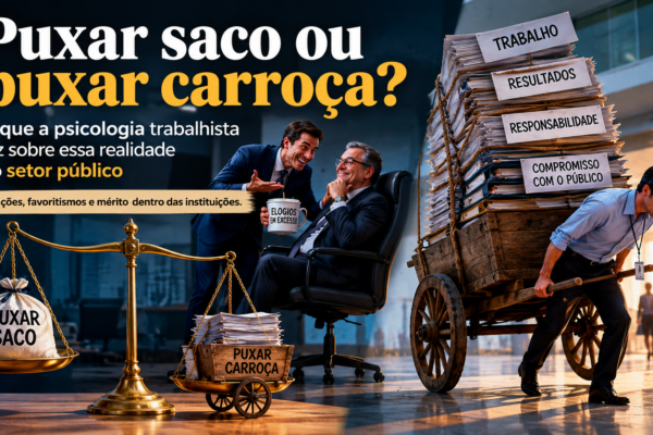 Puxar saco ou puxar carroça divide ambientes públicos e privados