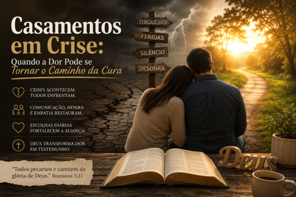 Crises no casamento quando a dor pode se tornar “Caminho de Cura”
