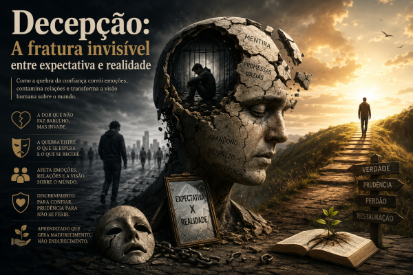 Decepção: A fratura invisível entre expectativa e realidade