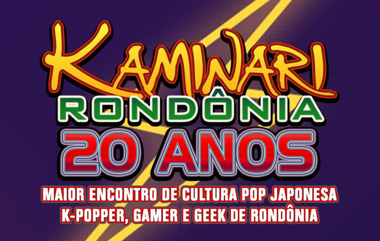 Kaminari Festival marca os 20 anos do maior encontro geek de Rondônia e promete movimentar Porto Velho em agosto