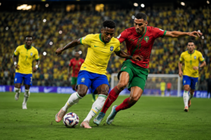 Brasil empata com Marrocos e reencontra rival que mudou a história do futebol africano