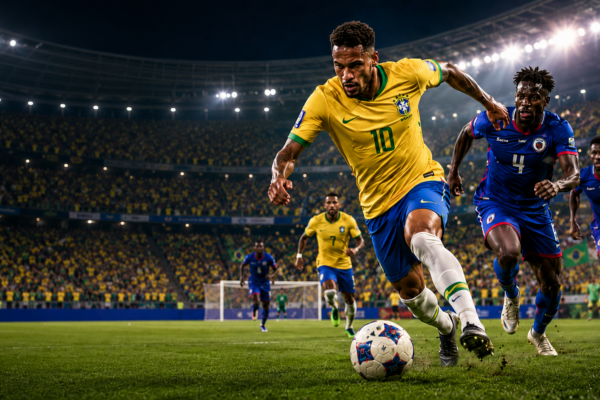 Brasil tenta deslanchar contra o Haiti e buscar a primeira vitória no Mundial