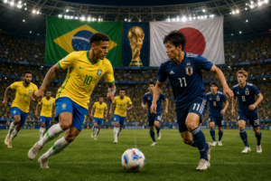 Brasil reencontra o Japão na Copa com a derrota recente ainda na memória