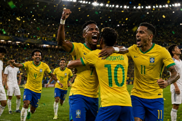 Brasil vira sobre o Japão nos acréscimos e carimba vaga nas oitavas da Copa Brasil vira sobre o Japão nos acréscimos e carimba vaga nas oitavas da Copa