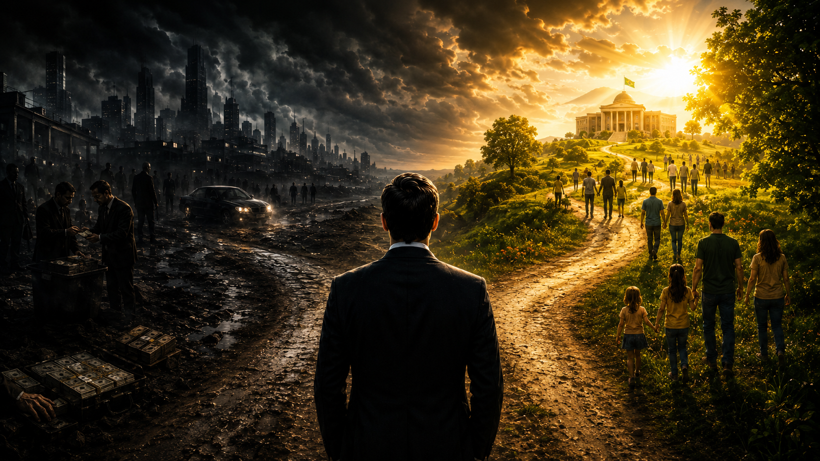 www.deixaeutefalar.com.br Ganhar eleição tem dois caminhos e só um deles pesa na consciência para quem tem