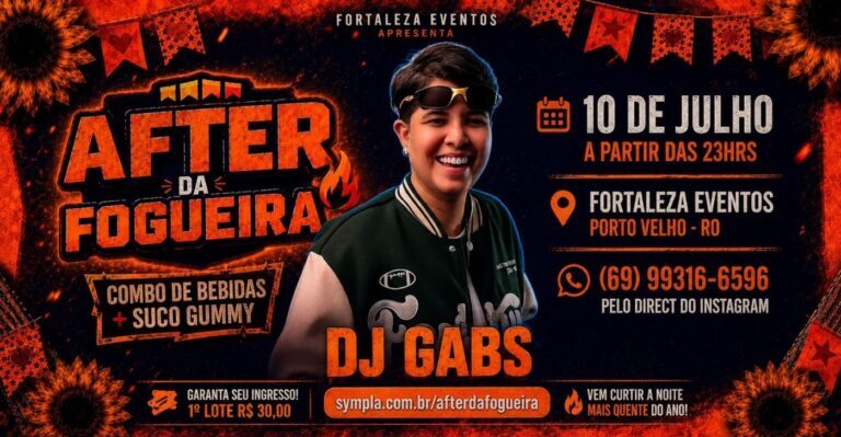 Festa After da Fogueira libera primeiro lote promocional em Porto Velho
