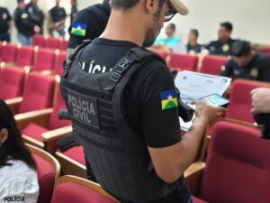 Polícia Civil realiza fiscalização integrada de combate ao furto e receptação de Patrimônio Público em Porto Velho Polícia Civil realiza fiscalização integrada de combate ao furto e receptação de Patrimônio Público em Porto Velho